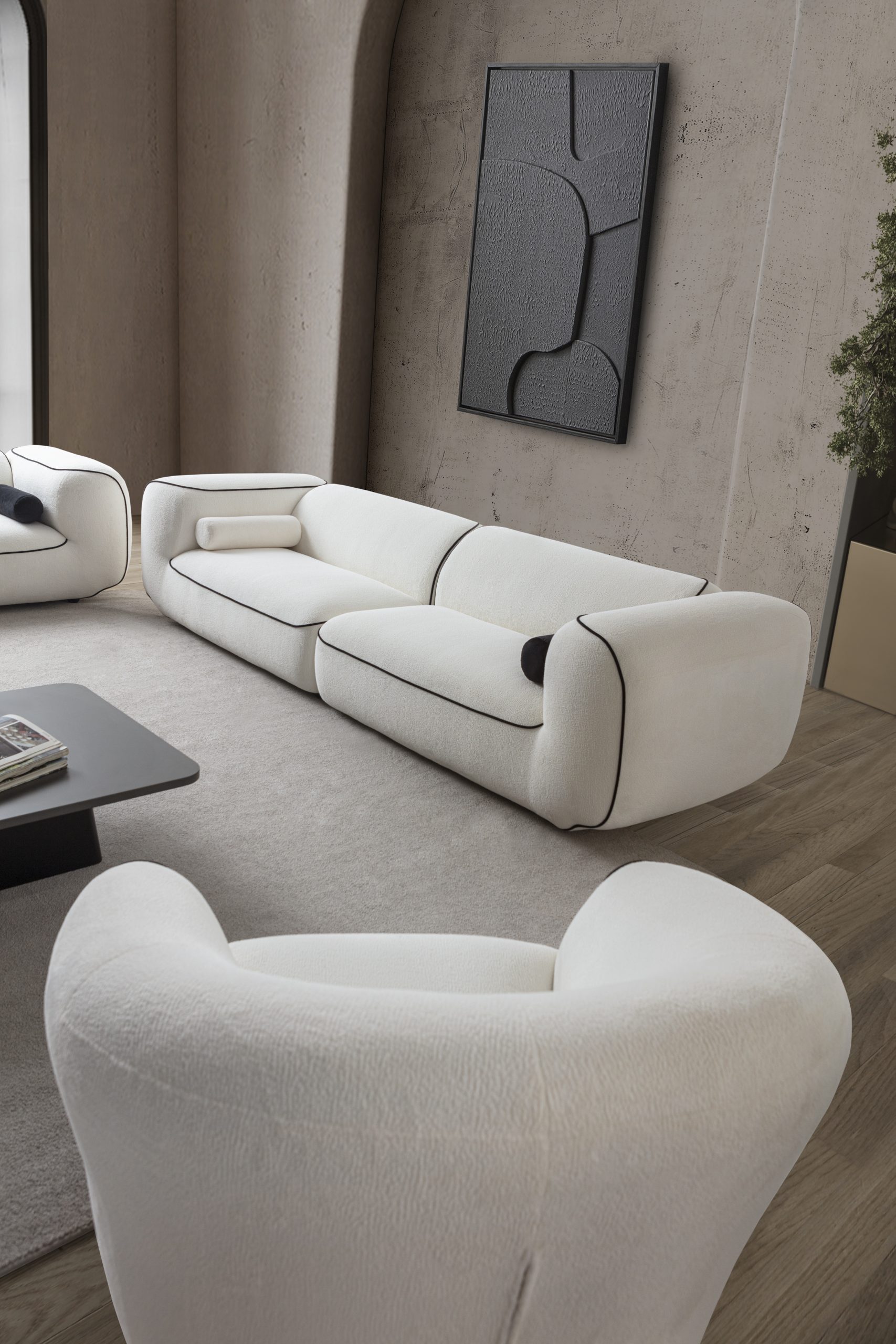 Έπιπλα Dilani - Έπιπλα καθιστικού - Τετραθέσιοι & Τριθέσιοι καναπέδες Sedef