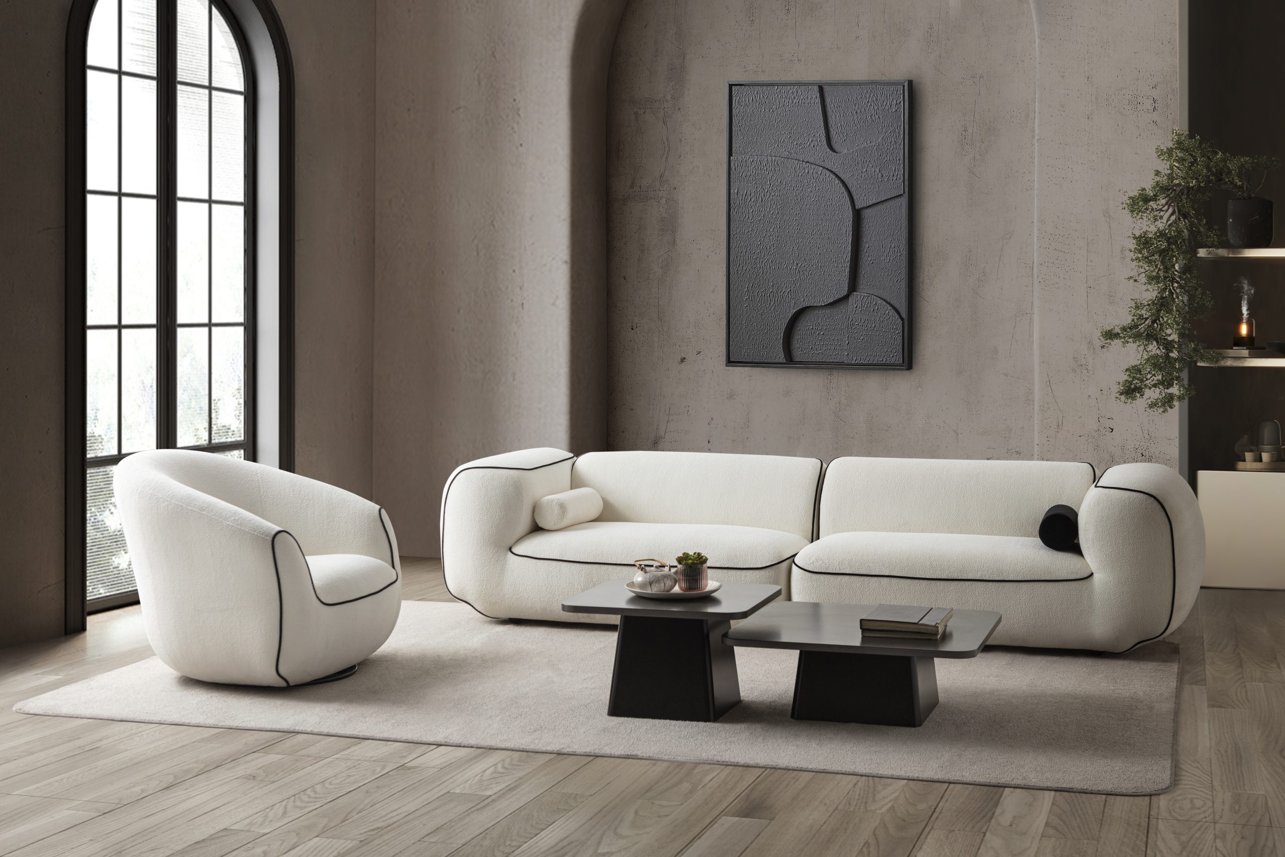 Έπιπλα Dilani-Έπιπλα καθιστικού-Τετραθέσιοι & Τριθέσιοι καναπέδες Sedef