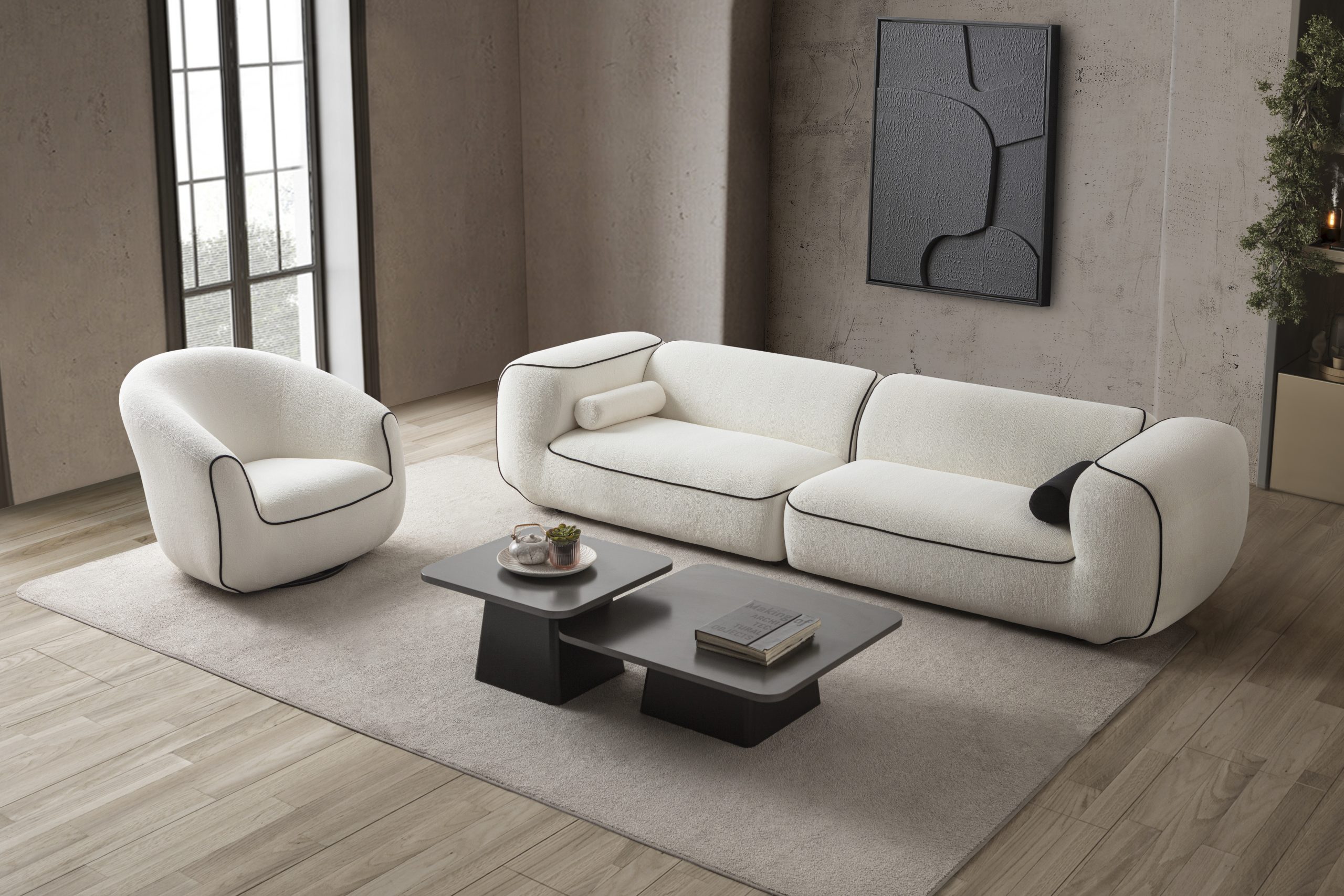 Έπιπλα Dilani-Έπιπλα καθιστικού-Τετραθέσιοι & Τριθέσιοι καναπέδες Sedef