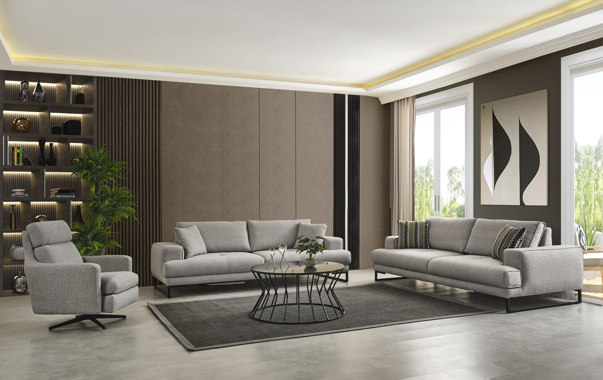 Τετραθέσιος & Τριθέσιος καναπές Sedef - Image 35