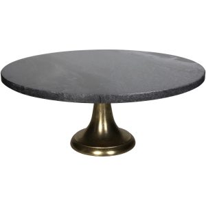 Τουρτιέρα ArteLibre Μαύρο Μάρμαρο 36.7×36.7×15.2cm