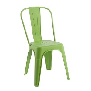 RELIX PP Καρέκλα Στοιβαζόμενη, PP Απόχρωση Lime