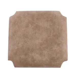 ΤΑΠΕΤΣΑΡΙΑ Σκαμπό Καφενείου, Ύφασμα Suede Μπεζ