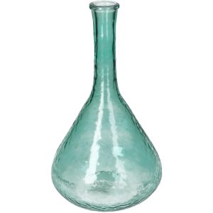 Βάζο ArteLibre Πετρόλ Ανακυκλωμένο Γυαλί 17.8×17.8×30.5cm