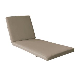 VERANO Μαξιλάρι Ξαπλώστρας (A) Ύφασμα Cappuccino Water Repellent με Φερμουάρ – Velcro