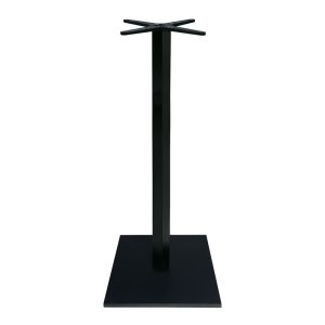 PRATO-W Βάση Τραπεζιού BAR 45x45cm H.93cm Μέταλλο Βαφή Μαύρο με Ρεγουλατόρο / 12,50Kg