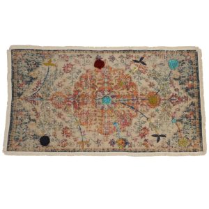 Χαλί ArteLibre Vintage Πολύχρωμο Βαμβακερό 150x80cm