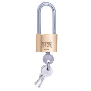 Λουκέτο 40mm Μεγάλο Στεφάνι BLACK+DECKER