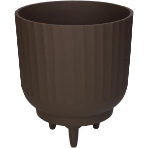 Κασπώ ArteLibre Καφέ Αλουμίνιο 17x17x20cm