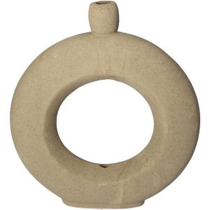 Βάζο ArteLibre Καφέ Κεραμικό 27×5.6×30.5cm