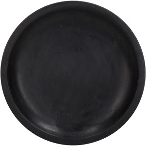 Δίσκος ArteLibre Μαύρο Ξύλο 20.3×20.3×2.5cm