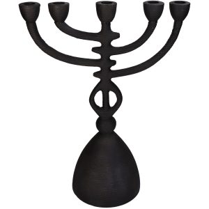 Κηροπήγιο ArteLibre Μαύρο Αλουμίνιο 31×15.5×41.5cm