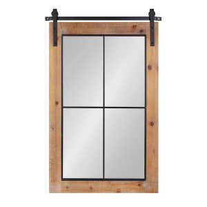 Καθρέπτης Τοίχου ArteLibre Φυσικό MDF 56x93x3cm