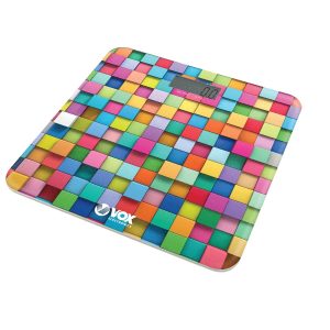 Ζυγαριά Σώματος Ψηφιακή 100g/180kg Πολύχρωμο VOX PW 546-01 by ArteLibre