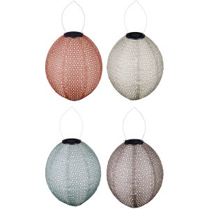 Φανάρι Κήπου Οβάλ IP44 Φ20x29cm Σε 4 Χρώματα ARTI CASA