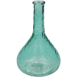 Βάζο ArteLibre Πετρόλ Ανακυκλωμένο Γυαλί 12.7×12.7×20.3cm