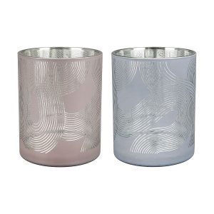 Θήκη Ρεσώ ArteLibre ‘Geo’ Γυαλί 12.5cm Σε 2 Χρώματα