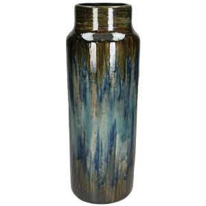 Βάζο ArteLibre Μπλε Κεραμικό 14.5×14.5x39cm