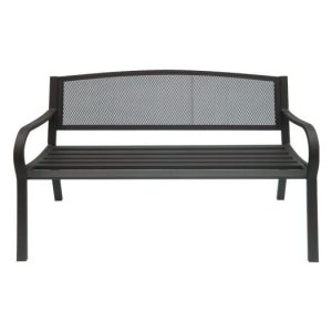 PANGO Παγκάκι Μέταλλο Βαφή Μαύρο