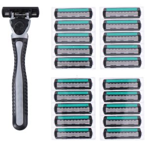 Ανδρική Ξυριστική Μηχανή 3 Λεπίδες 21Τμχ