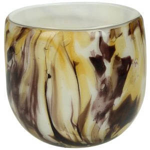 Κηροπήγιο ArteLibre Πολύχρωμο Γυαλί 12.5×12.5x10cm