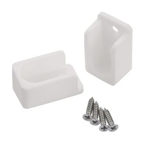 Ράγα Υποστήριξης Πλαστικό Λευκό 30x15mm