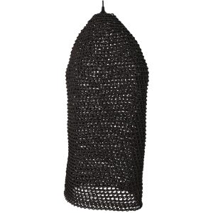 Καπέλο Φωτιστικού ArteLibre Μαύρο Χαρτί 35x35x80cm