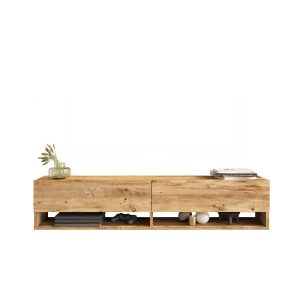 Έπιπλο Τηλεόρασης ArteLibre SOLVA Πεύκο Μοριοσανίδα 140×31.6×29.6cm