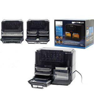 Φριτέζα Αέρος Dictrolux Μαύρο Πλαστικό/Μεταλλικό Χωρητικότητα:12l 2600W