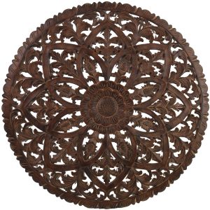 Διακοσμητικό Τοίχου ArteLibre Καφέ MDF 90x2x90cm