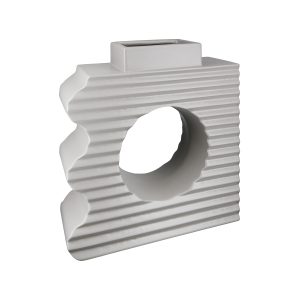 Βάζο ‘Boca’ Κεραμικό Γκρι 8x23x24.5cm