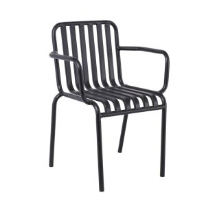 MODIAL Πολυθρόνα Μέταλλο Βαφή Μαύρο