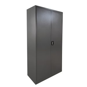 Φοριαμός ArteLibre DURIN Σκούρο Γκρι Μέταλλο 90x45x180cm