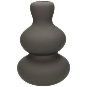 Βάζο ArteLibre Καφέ Δολομίτης 13.5×13.5×20.4cm