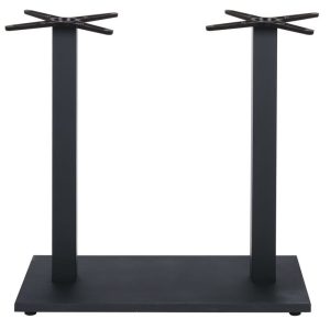 PRATO-W Βάση Τραπεζιού Μακρόστενη με ρεγουλατόρο Μέταλλο Βαφή Μαύρο (17,80kg)