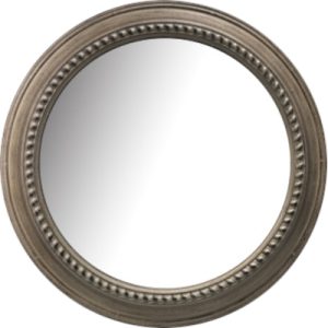 Καθρέπτης Τοίχου ArteLibre Καφέ Πλαστικό Φ56×5.8cm