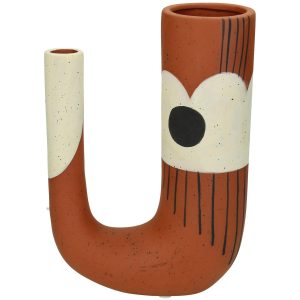 Βάζο ArteLibre Πολύχρωμο Τερακότα 15.8×6.9x22cm