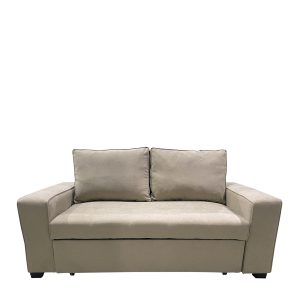 Καναπές Κρεβάτι Διθέσιος ArteLibre AISHA Καφέ Ύφασμα 176x102x91cm