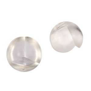 Αυτοκόλλητα Προστατευτικά Για Γωνίες Διάφανο Φ25mm 2Τμχ