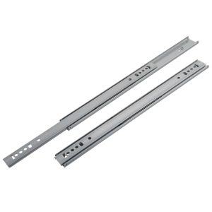 Οδηγός Συρταριού Με Ρουλεμάν 27x214mm Μερικό Άνοιγμα