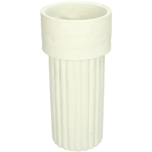Βάζο ArteLibre Ιβουάρ Polyresin 12.4×12.4×25.5cm