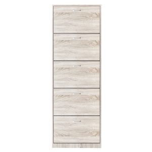 Παπουτσοθήκη ArteLibre GYDA Φυσικό Μοριοσανίδα/Μελαμίνη 60x20x182.5cm