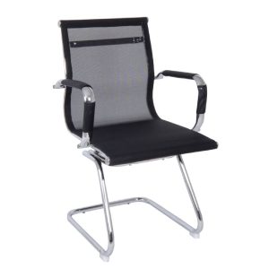 BF3200V Πολυθρόνα Γραφείου Επισκέπτη – Mesh Μαύρο