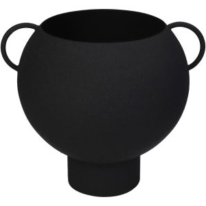 Κασπώ ArteLibre Μαύρο Μέταλλο 19.5×17.5x17cm