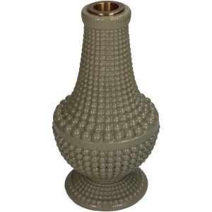 Κηροπήγιο ArteLibre Χάντρες Πράσινο Polyresin 10.8×10.8×19.3cm