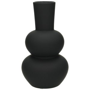 Βάζο ArteLibre Μαύρο Δολομίτης 10.7×10.7×19.7cm
