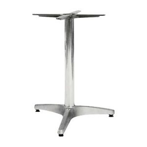 PALMA Βάση Τραπεζιού 3-Νυχη Αλουμίνιο Απόχρωση Silver (2,10kg)