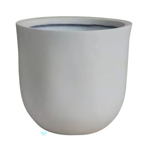 FLOWER POT-18 Απόχρωση Ivory White