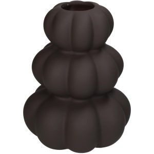 Βάζο ArteLibre Κολοκύθα Καφέ Δολομίτης 14.2×14.2×18.6cm