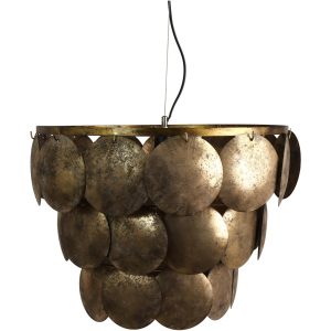 Φωτιστικό Κρεμαστό ArteLibre Καφέ Μέταλλο 54.5×54.5×41.5cm